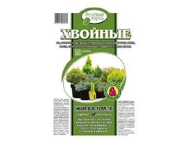 Почвогрунт БиоТек на основе биогумуса Хвойные 20 л. 